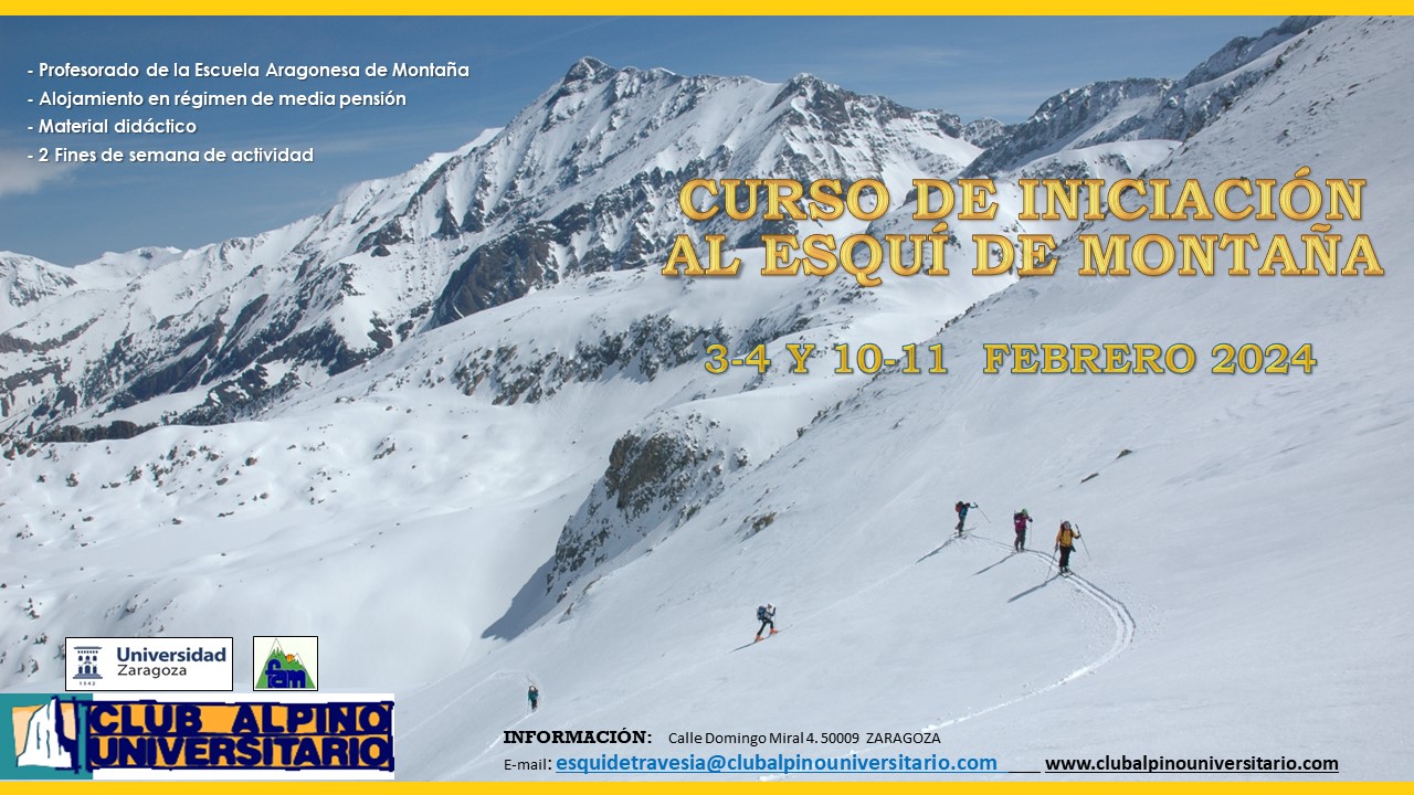 Curso esquí de travesía 3-4 y 10-11 Febrero