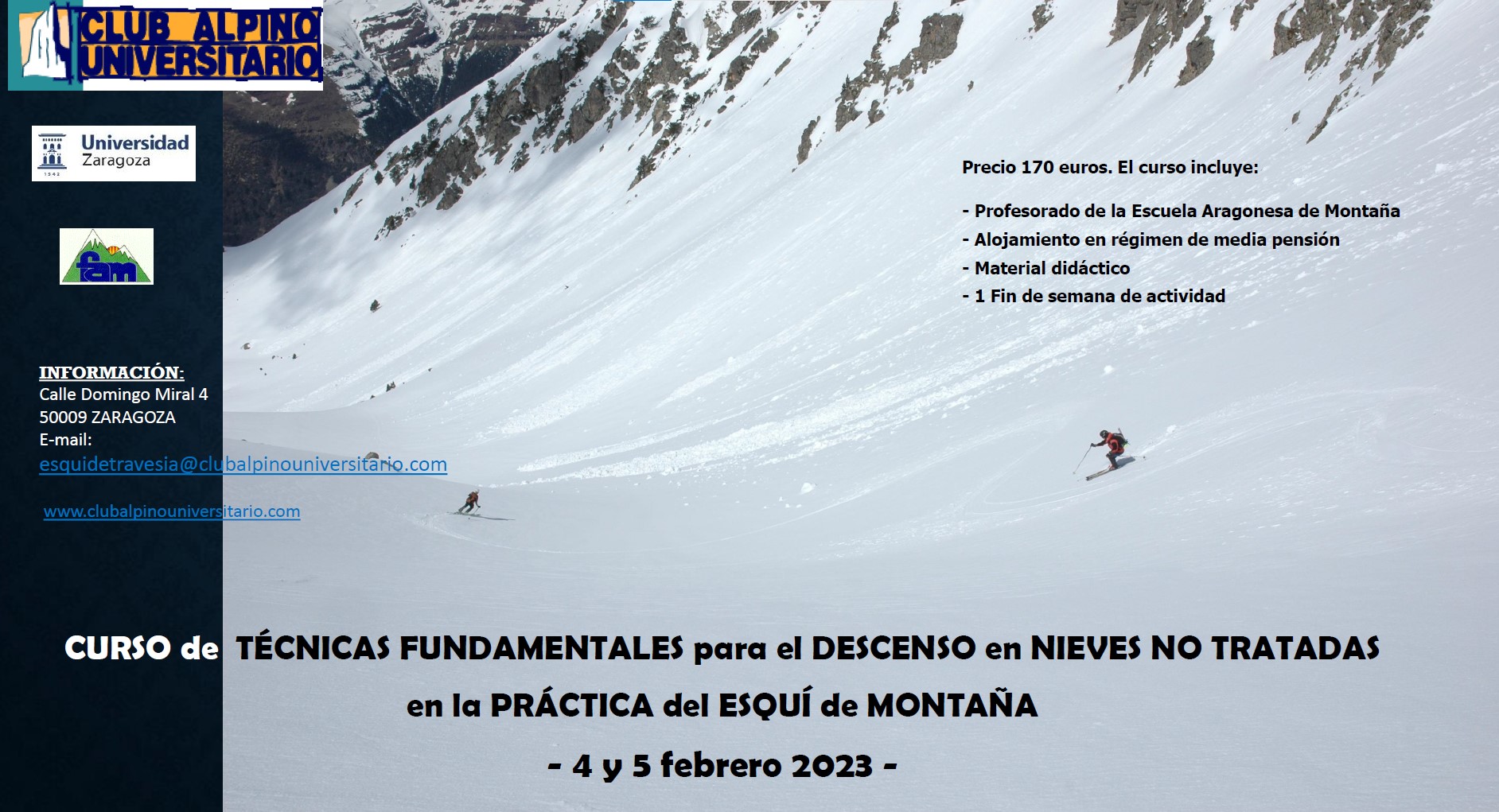 Curso Nieves No Tratadas